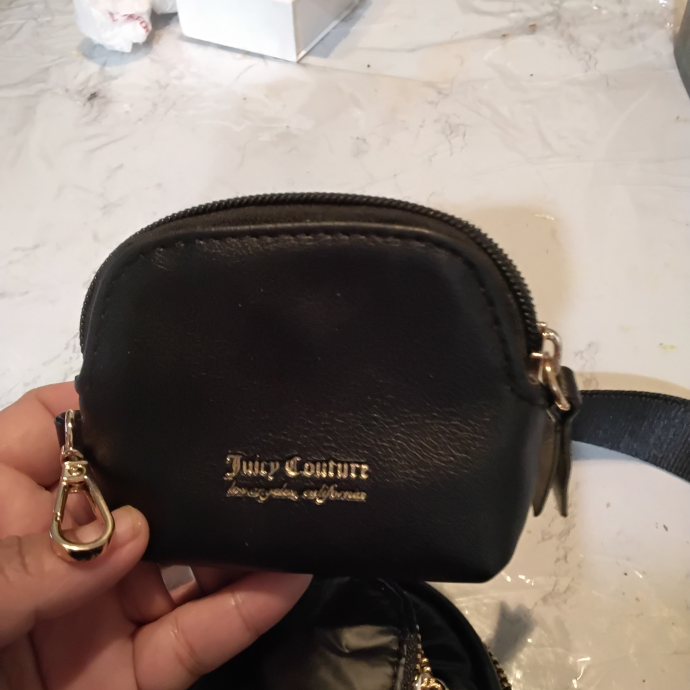 Juicy Couture Black Crossbody Bag Set - Picture 3 of 5